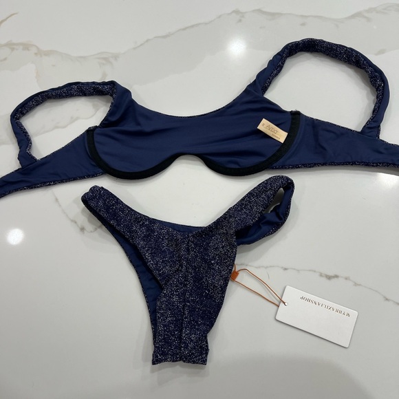 MyBrazilianShop underwire sparkle bikini set - Picture 2 of 4